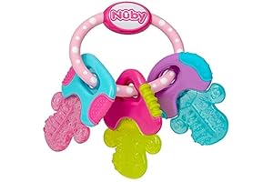 Nuby Ice Gel Teether Keys: Soothing Relief for Teething Tots