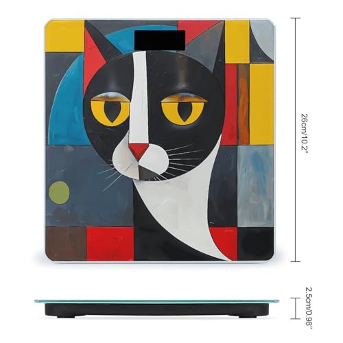 Báscula digital de baño con diseño rana y pantalla LCD miniatura 2