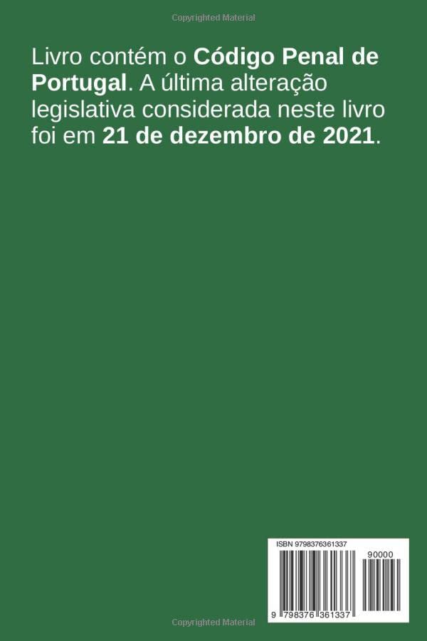 Miniatura 2 de Código Penal Português 2021 (Portuguese Edition)