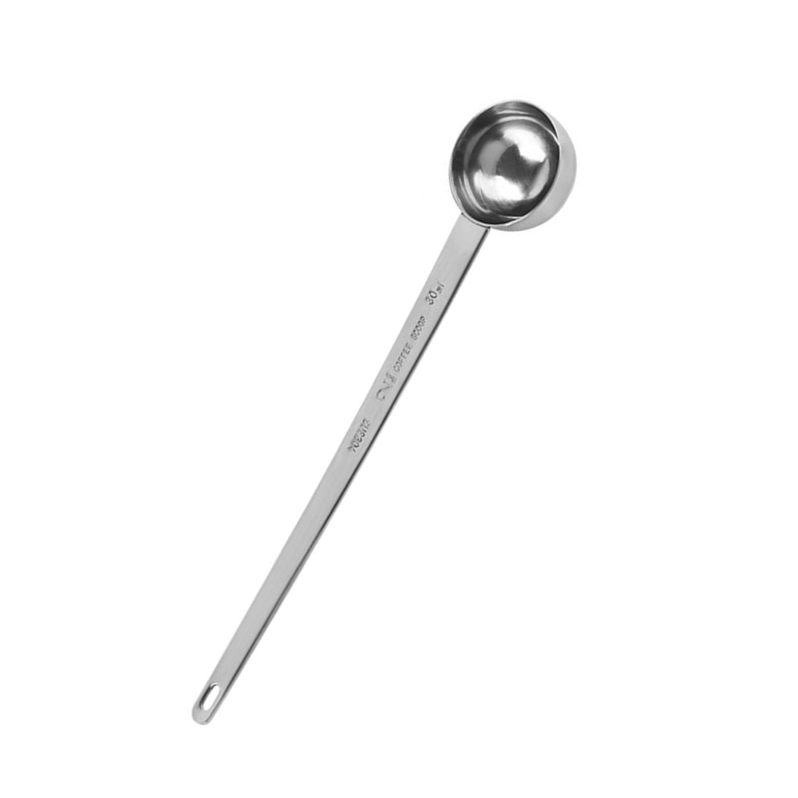 Multifuntional Coffee Spoon Long Handle 304Stainless Steel Texture 10ml/15ml/20ml/25ml/30ml For Coffee Milk Powder