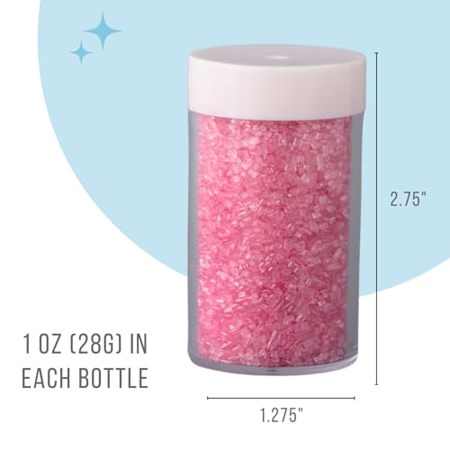 Image of Sweets Indeed Sprinkles, 4 Pack, Edible Sprinkle Mix, Perfect for Cake Decorations, Baking, Ice Cream, Cookies, Cupcake Topper (Pastel Sugar)