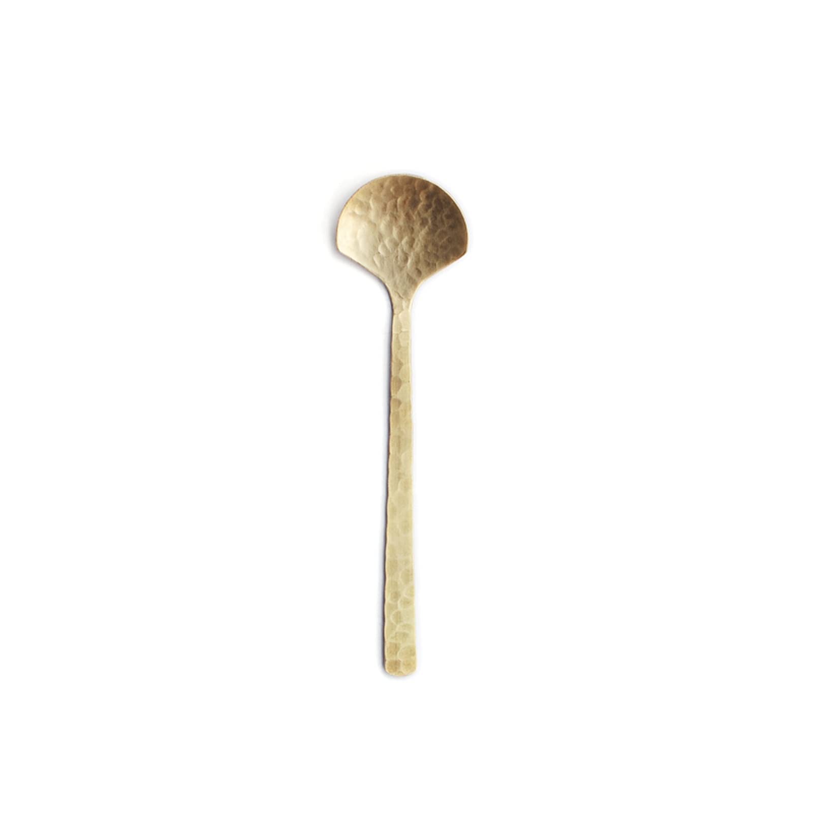 Table Spoons Brass Cocktail Tools Cast Brass Coffee Dessert Table Spoon For Coffee Sugar Dessert Cake Ice Cream Soup Spoons
