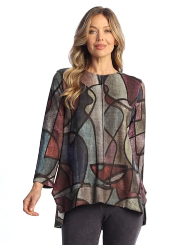 Jess & Jane French Brushed Knit Tunic - FB8