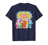 Yo Gabba Gabba! Colorful Character Cutouts TV Show T-Shirt