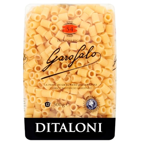 Garofalo Ditaloni Rigate Italian Soup Pasta - Vegan and Small Pasta Shapes 500g (Pack of 1)