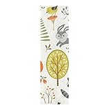 LDIYEU Lapin Renard Cher Arbre Forêt Grip de Skateboard Bande Grip Antidérapante Auto adhésif Griptape de Longboard sans Bulles 33