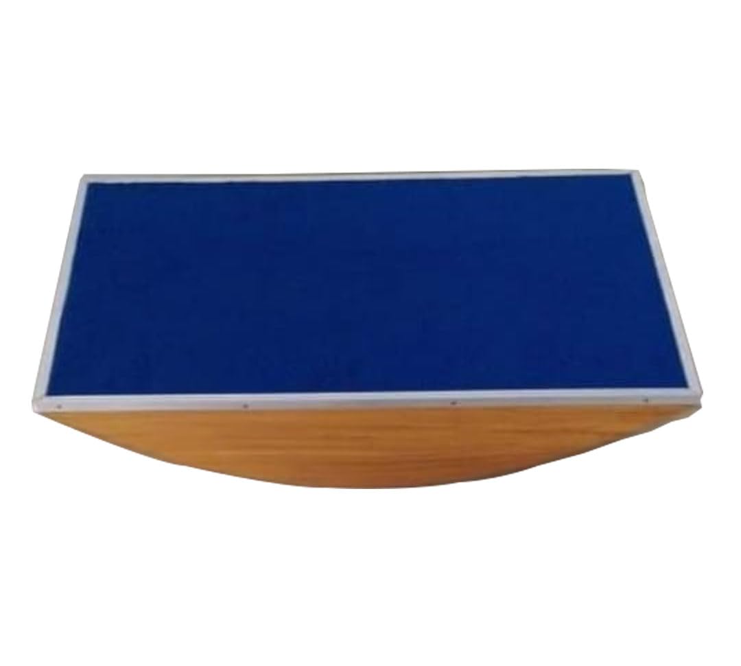 RELIEF MEDICAL SYSTEMS Blue Exercise Therapy Occupational Therapy Balance Board Foot Rocker Leg Exerciser (Blue, Board-image-3