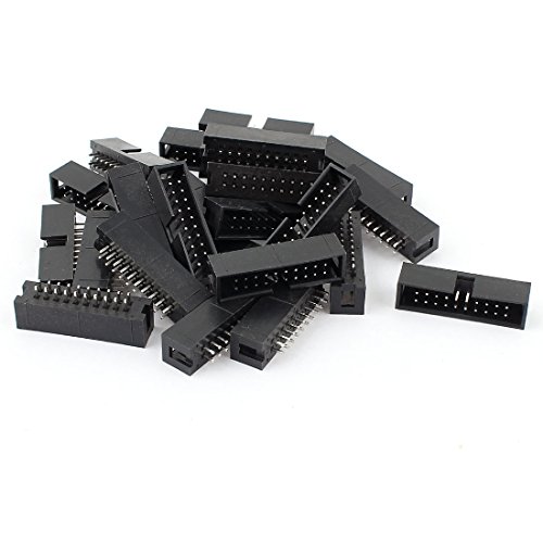 Conector IDC de cabezal de 20 pines para solucionar problemas de soldadura y cables sueltos en PCB