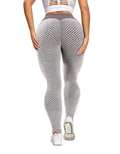 High Waist Butt Lifting Leggings for Women Anti Cellulite Leggings for Women Butt Lift Tummy Control Yoga Pants Gym Workout Booty Scrunch Tights