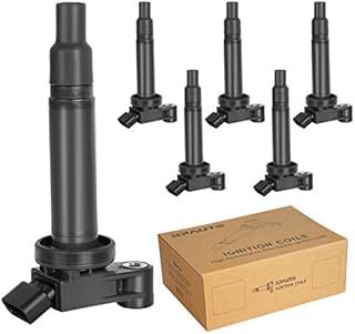 Ignition Coils Compatible with V6 3.0L 3.3L 1999 2000 2001 2002 2003 2004 2005 2006 Lexus ES300 RX300, Toyota Avalon Camry Highlander Sienna Solara, Lexus RX400h, 3.0 3.3, 6pcs, C1175 UF267