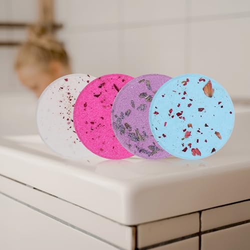 Pastillas de ducha relajantes OUNONA con aceites esenciales naturales para aromaterapia en casa 4
