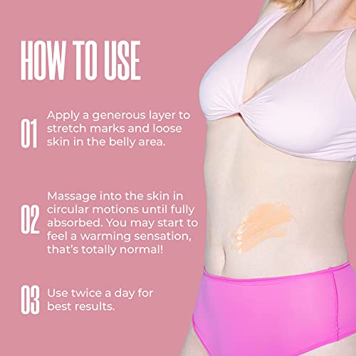 MAELYS-Cosmetics-B-FLAT-Belly-Firming-Cream-RE-SHINE-Illuminating-Body-Serum-Bundle-Skin-Tightening-Moisturizing-and-Stretch-Mark-Firming-Solution