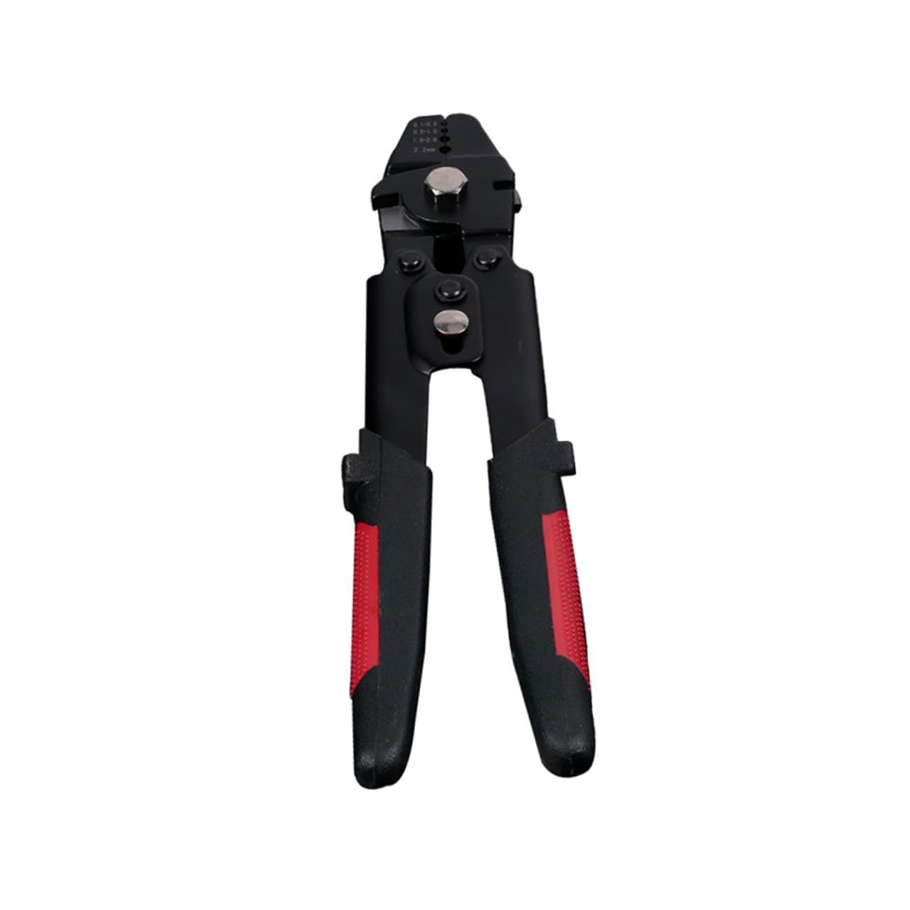 Pinza Crimpatrice per Cavi e Funi con Tubo a Manicotto in Alluminio Strumento per Crimpare Fili con Impugnatura Antiscivolo in PVC Blocco di Sicurezza e Set da 180 Pezzi per