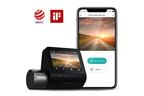 70mai Smart Dash Cam Pro, 2K Dash Cam Recorder, High Resolution 1944p, Parking