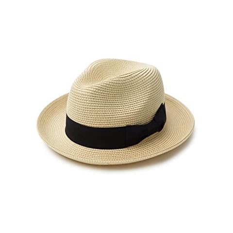 Joywant Men's Straw Fedora Hat Cover