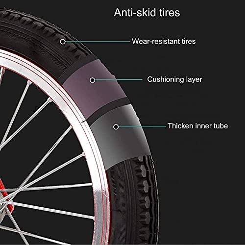 Triciclo de 3 ruedas para adultos 16 pulgadas miniatura 7