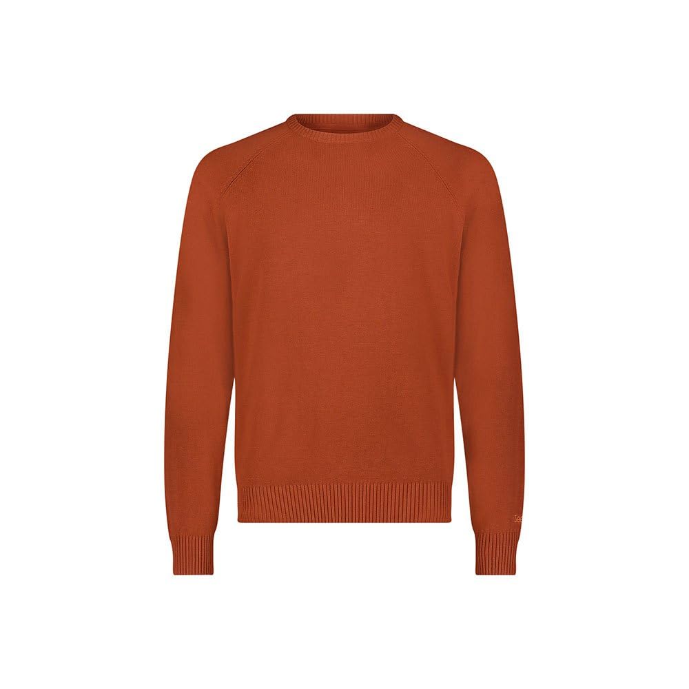 Lee Men's Clean Raglan Pullover Sweater, Sweet Maple, M