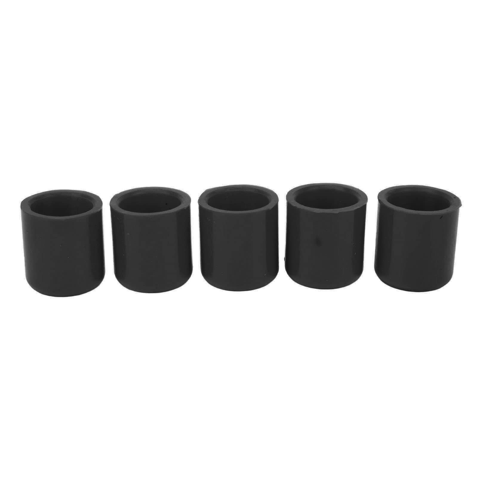Jeffergarden Bouchon de Tuyau de Vide d'admission de 30mm Résistant à l'abrasion 5 Pièces Capuchon d'obturation en Silicone Flexible Durable pour Tuyau de Radiateur (Bleu