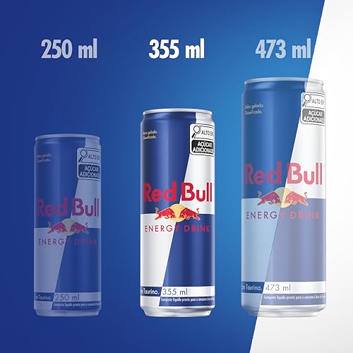 Pack de 24 Latas Red Bull Energético, Energy Drink, 355 ml