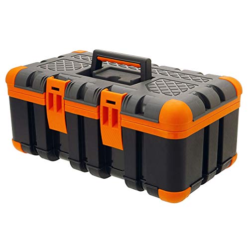 Oramics Werkzeugkoffer Werkzeugkiste – 50 x 30 x 24 cm – Werkzeugkasten mit Gummiecken für den perfekten Stand und Stoßfestigkeit – Kunststoffkoffer für Werkzeug – für Heim- und Handwerker 1 Oramics Werkzeugkoffer Werkzeugkiste – 50 x 30 x 24 cm – Werkzeugkasten mit Gummiecken für den perfekten Stand und Stoßfestigkeit – Kunststoffkoffer für Werkzeug – für Heim- und Handwerker