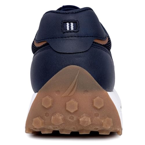 Nautica Men's Lace-Up Sneakers – Casual, Stylish, and Comfortable for Walking3