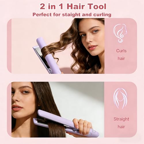 Plancha para cabello con tecnología antiestática y placas cerámicas miniatura 2