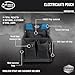 Dead On Tools HDP222496 Pro Electricians Professional Pouch, Black|black