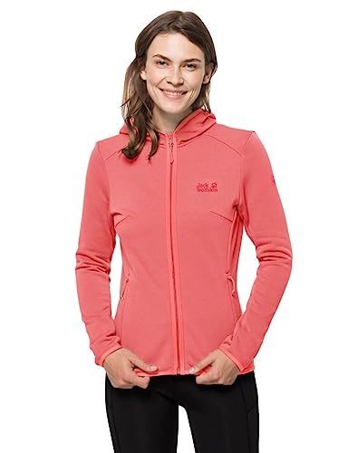 Jack Wolfskin Damen Turbulence Fleece W Fleece-Jacke, desert rose, M