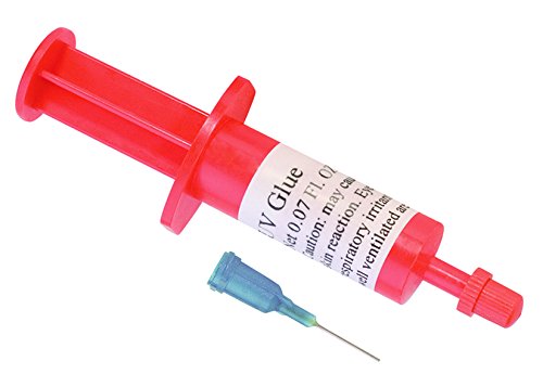 UV Light Glue with Precise Tip - .07 Ounces Jewelry Making Clear Craft Adhesive