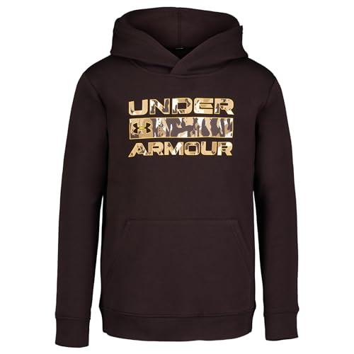 Image of Under Armour Boys' Pullover Hoodie Sweatshirt, Soft & Comfortable Fleece, Outdoor Collection