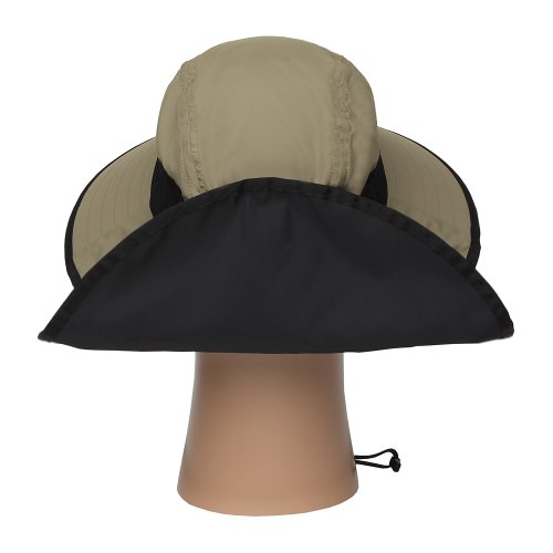 Image of Sunday Afternoons Adventure Hat for Women and Men - 100% Nylon - Water and Stain Resistance - Neck Cape Cream /Sand LG /XL One Size