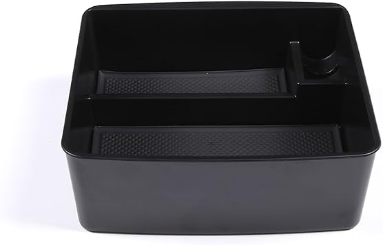 Car Armrest Box Storage Box Compatible with Lexus GX GX400 GX460 GX470, Center Console Organizer Tray Secondary Container Insert Storage Box with Mat Accessories