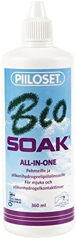 Pilloset -Bio Soak - All-in-One Contact Lens Solution 360ml (for Soft & Hydrogel Lenses)