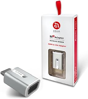 ادام اليمنتس متوافق مع اجهزة لابتوب ونوت بوك - محولات، أحمر، VGA