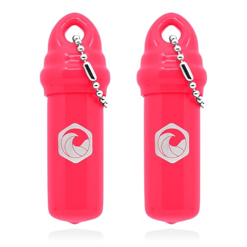 Image of Seahive Floating Keychain (2 pack) with Waterproof Safety Container Boat Key Float - Pontoon, Fishing Accessories key holder