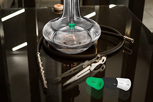 DFESKAH Shisha Diffusor, 3er Set Hookah Silikon-Diffusor, Wasserpfeife Zubehör Universal geeignet für alle Tauchrohr… – Bild 6