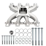 SMMS Single Plane Carb Intake Manifold Replacement for Chevy GM Camaro Corvette LS1 LS2 LS6 V8 5.7L 6.0L 2500-7000, Replace OE 300-132 Aluminum Engine Intake Manifold