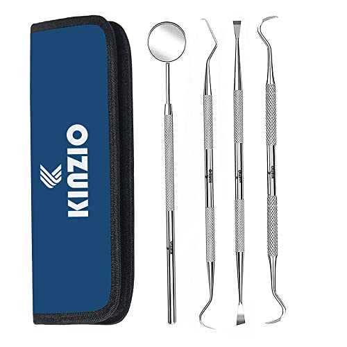Togli Tartaro Professionale Kit Dentistico Per Rimozione Tartaro - Raschietto, Specchio, Scaler In Acciaio, Set Di 3 Pezzi Scaler Dentale In Acciaio Inox Per Pulizia Denti Fai Da Te - Foto 7