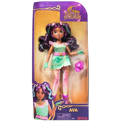 Muñeca Unicorn Academy Ava 24 cm con accesorios miniatura 4