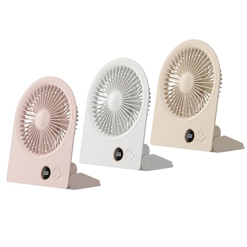 Ventilateur de bureau rechargeable à refroidissement programmable - 7