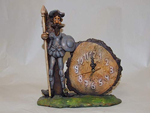 Reloj de cerámica tronco Don Qui