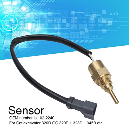 Sensor de Temperatura do Líquido Refrigerante 1022240 Desempenho Confiável, Excelente Durabilidade,