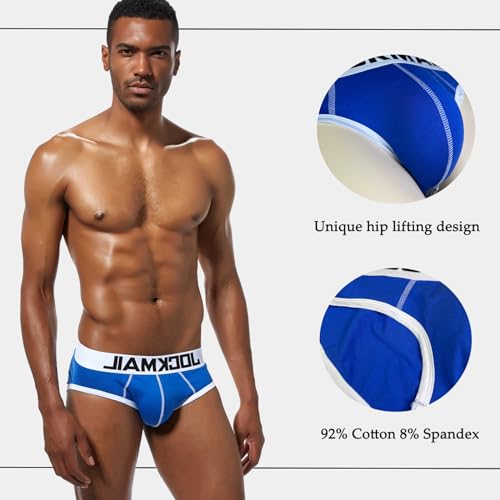 JOCKMAIL Men's Underwear Briefs Mens Cotton Classics Briefs Men's Briefs Breathable Comfortable3