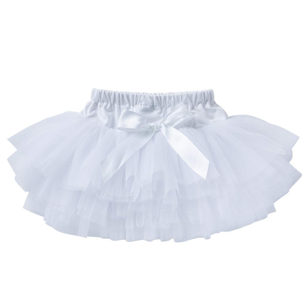 Anbaby Baby Girls Soft Tutu Skirt Toddler Ruffled Pants Diaper Cover