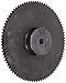 Martin Roller Chain Sprocket, Reboreable, Type B Hub, Double Strand, 35 Chain Size, 0.375" Pitch, 84 Teeth, 0.75" Bore Dia., 10.247" OD, 3.5" Hub Dia., 0.561" Width