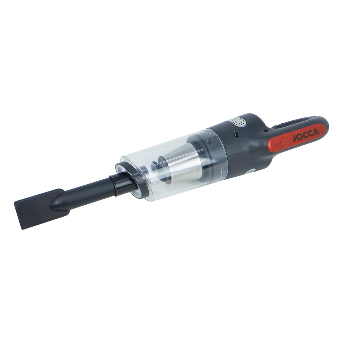 Jocca - Aspirapolvere Portatile Senza Fili Ricaricabile | Aspirapolvere Senza Fili per Auto | 2 Velocità | Serbatoio Rimovibile 0.5L | Filtro HEPA Lavabile | Sistema Ciclonico