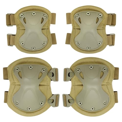 Ensemble de genouillères tactiques rembourrées en EVA pour une protection optimale