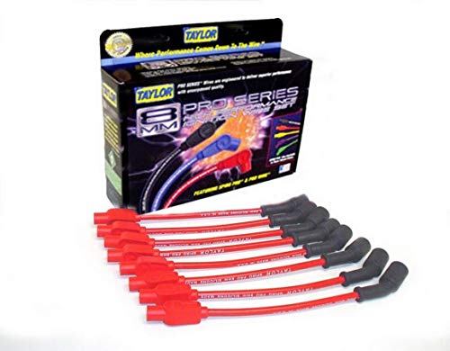 Taylor Cable 74244 Spiro-Pro Red Spark Plug Wire Set