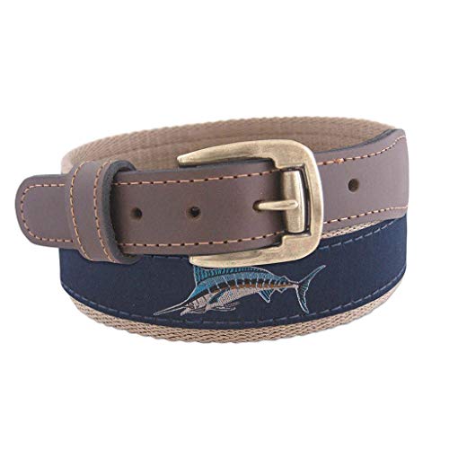 ZEP-PRO Action Marlin Roller Buckle Ribbon Belt