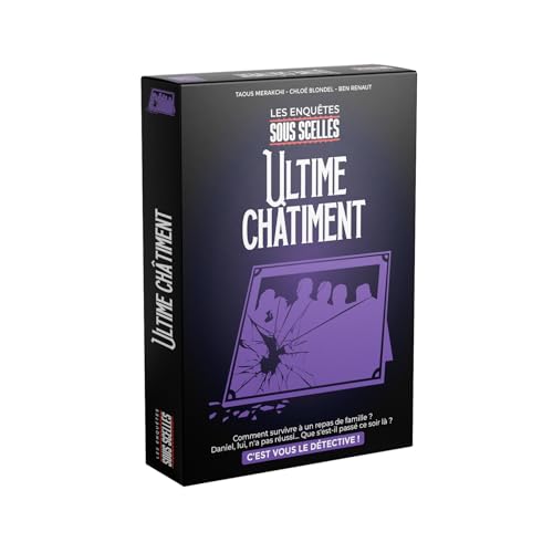 Sealed: Ultimate Chatiment - An Immersive Investigative Game - Played alone or up to 5 players